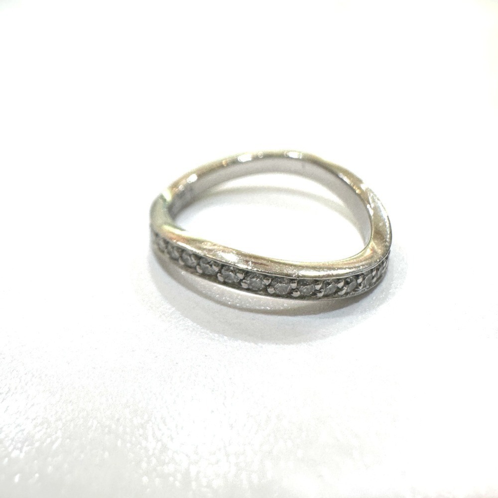 CHANEL Silver Diamond Eternity Ring